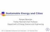 Sustainable Energy and Cities - IIT Bombay