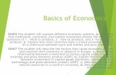 Basics of Economics - Ms. Henderson's Social Studies Class