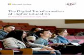 The Digital Transformation of Higher Education