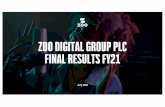 ZOO DIGITAL GROUPPLC FINAL RESULTS FY21