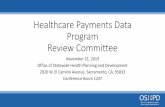 Healthcare Payments Data Program Review Committee