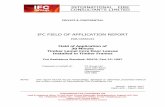 IFC FIELD OF APPLICATION REPORT