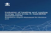 Inclusion of Heating and Cooling Energy Load Limits in ...