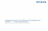Approved Costing Guidance 2021 - Introduction