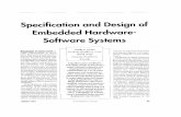 Specification and design of embedded hardware-software ...