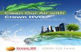Clean Our Air with - Crown Oil