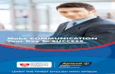 Make COMMUNICATION Your Key To SUCCESS