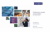 Preliminary Results Presentation - Oxford Instruments
