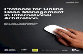 Protocol for Online Case Management in International ...
