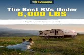 The Best RVs Under 8,000 LBS - RV Wholesale Superstore
