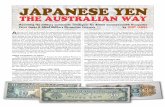 JAPANESE YEN - Tony James Noteworld