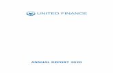 ANNUAL REPORT 2020 - United Finance
