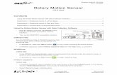 Rotary Motion Sensor