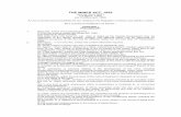 The Mines Act 1952 - DGMS