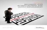 WHITEPAPER BECOMING LEAN IN PROCUREMENT AND SUPPLY …