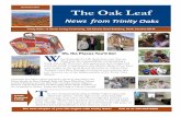 November 2018 The Oak Leaf - Home | Trinity Oaks