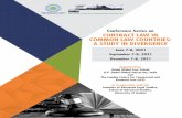 Conference on CONTRACT LAW IN COMMON LAW COUNTRIES-A STUDY ...