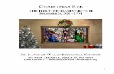 CHRISTMAS EVE THE HOLY EUCHARIST RITE II