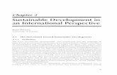 Sustainable Development in an International Perspective