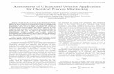 Assessment of Ultrasound Velocity Application for Chemical ...