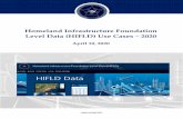 Homeland Infrastructure Foundation Level Data (HIFLD) Use ...