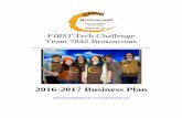 2016-2017 Business Plan - FTC Browncoats