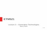 ETM521 - Lecture 1 - Baris Sanli