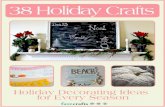 38 Holiday Crafts: Holiday Decorating Ideas for Every Season