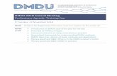 DMDU 2018 Annual Meeting - DMDU Society – The Society ...