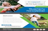 Quarterly Newsletter - July - September 2019
