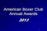American Boxer Club Annual Awards