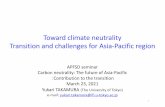 Toward climate neutrality Transition and challenges for ...
