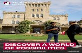 DISCOVER A WORLD OF POSSIBILITIES - mville.edu