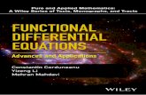 FUNCTIONAL DIFFERENTIAL EQUATIONS