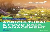 2020 - 2021 Master of Science AGRICULTURAL & FOOD DATA ...