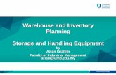 Warehouse and Inventory Planning Storage and Handling ...