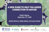 A NEW GUIDE TO HELP YOU ASSESS CONNECTION TO NATURE
