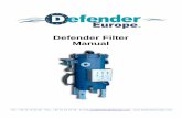 Defender Filter Manual