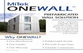 PREFABRICATED WALL SOLUTION