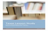Texas Lesson Study