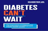 diabetes can’t wait