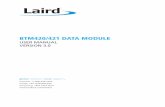 BTM420/421 DATA MODULE - Laird Tech