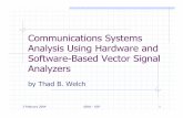 Communications Systems Analysis Using Hardware and ...