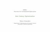 Ant Colony Optimization - SDU