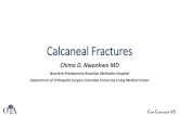 Calcaneal Fractures - Orthopaedic Trauma Association (OTA)