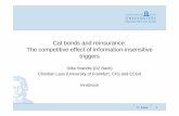Cat bonds and reinsurance: The competitive effect of ...
