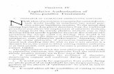 Legislative Authorization of Non-punitive Treatments N