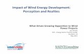 Impact of Wind Energy Development: Perceptions and Realities