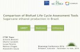 Comparison of Biofuel Life Cycle Assessment Tools
