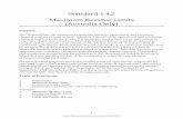 Standard 1.4.2 Maximum Residue Limits (Australia Only)